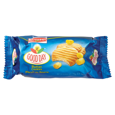 Britannia Biscuits au beurre Good Day 75 g, 1,72 $/100g