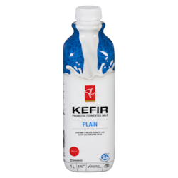 President's Choice Plain Kefir Probiotic Fermented 1% M.F. Milk 1 l, $0.48/100ml