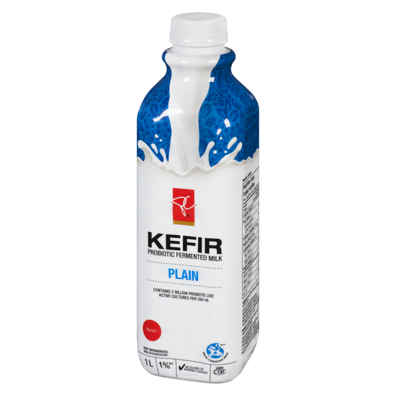 Plain Kefir Probiotic Fermented 1% M.F. Milk