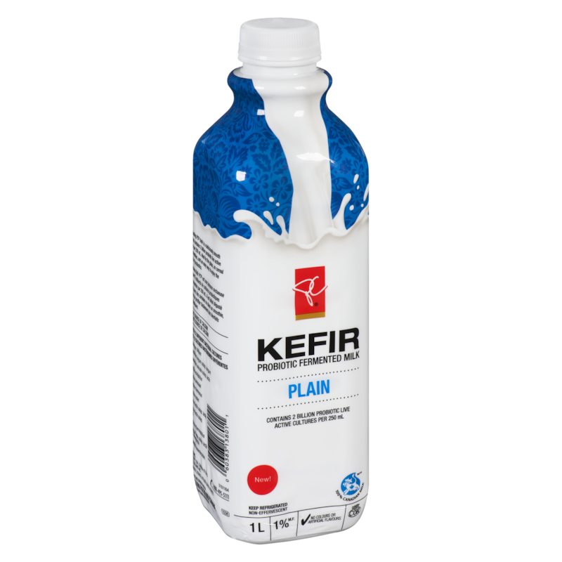 Plain Kefir Probiotic Fermented 1% M.F. Milk