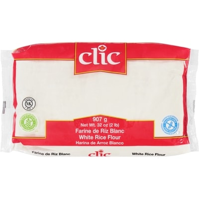 Clic White Rice Flour 907 g, $0.55/100g