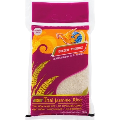Riz jasmin thaï 2.27 kg, 0,35 $/100g
