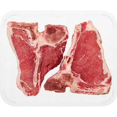 null Ontario Grain Fed Veal Loin Chops $33.05/1kg $15.00/1lb