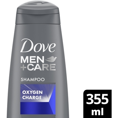Dove Oxygen Charge Shampoo 355 ml, $2.25/100ml