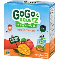 apple mango GoGo squeez Squeeze, Apple Mango - 360 g | Loblaws