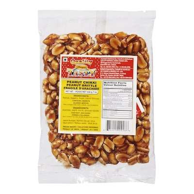 Quality Peanut Chikki/Brittle 200 g, $0.88/100g