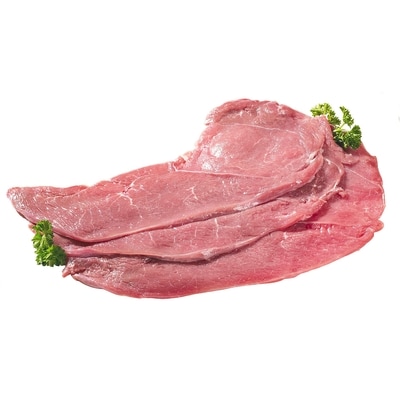 null Sirloin Tip Cutlet, Service Case $45.33/1kg $20.57/1lb