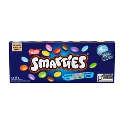 Nestlé Smarties Candy Coated Milk Chocolate Multipack 180 g, $2.64/100g