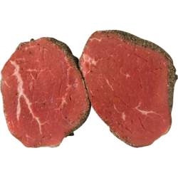 null Pepper Marinated Round Steak $30.84/1kg $13.99/1lb