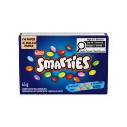 Nestlé Smarties  24x45.0 g, $3.10/100g