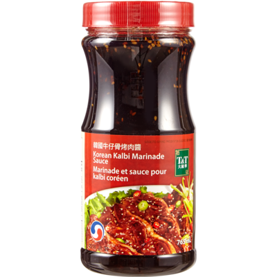 T&T Korean Kalbi Marinade Sauce 765 ml, $0.78/100ml