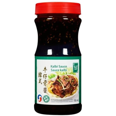 T&T Marinade Kalbi coréenne 765 ml, 0,78 $/100ml