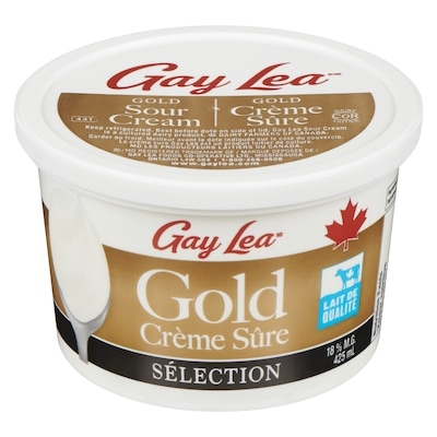 Gay Lea Crème sure Gold 18 % 425 ml, 1,17 $/100ml