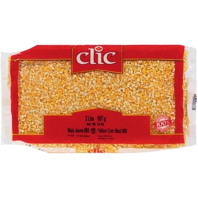 Clic Semoule de maïs jaune 907 g, 0,55 $/100g