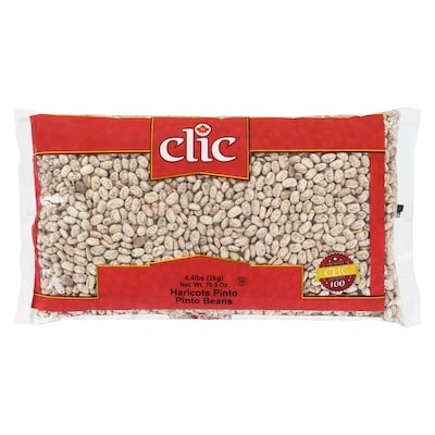Clic Pinto Beans 2 kg, $0.38/100g