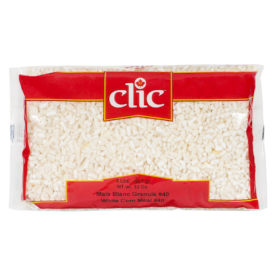 Clic Semoule de maïs blanc 907 g, 0,55 $/100g