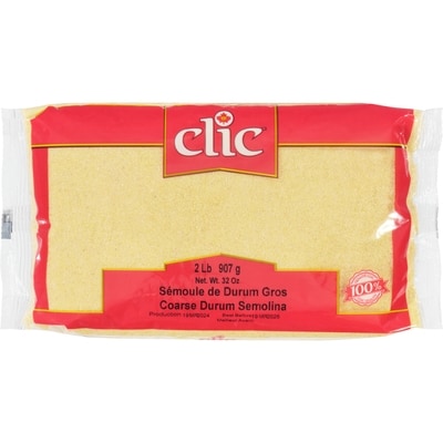 Clic Coarse Durum Semolina 907 g, $0.44/100g