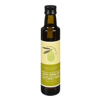 La Belle Excuse La Belle Dressing, Green Olive Oil Balsamic Vinegar 250 ml, $6.00/100ml
