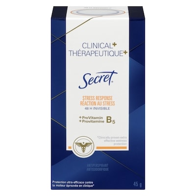 Secret Invisible Deodorant, Stress Response 45 g, $26.67/100g