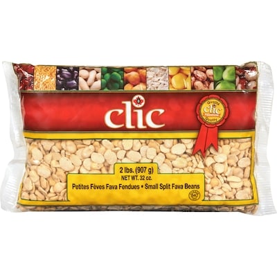 Clic Small Split Fava Beans 907 g, $0.31/100g