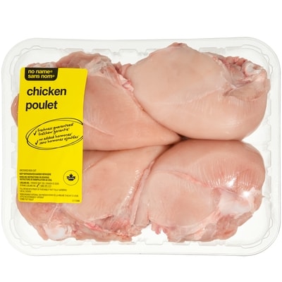 null Skinless Bone-In Chicken Breasts $11.00/1kg $4.99/1lb