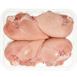 null Skinless Bone-In Chicken Breasts $11.00/1kg $4.99/1lb