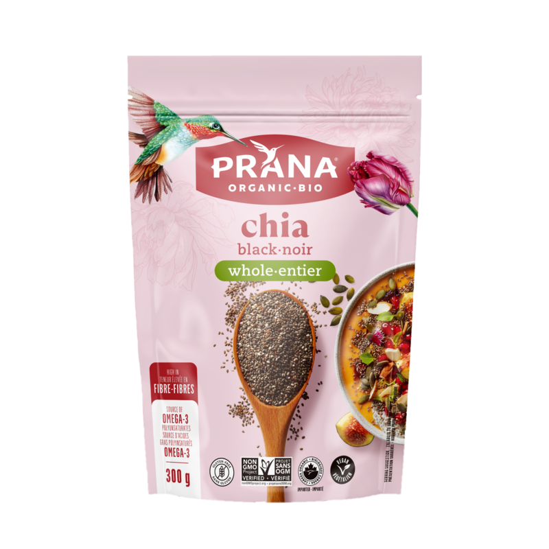 Organic Black Whole Chia Seeds