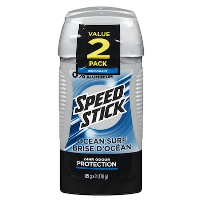 Speed Stick Men'S Deodorant, Ocean Surf 2x85.0 g, $4.62/100g