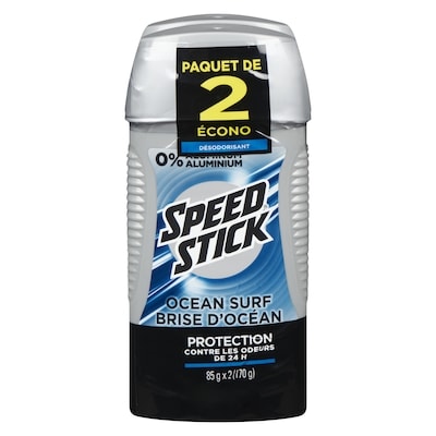 Speed Stick Déodorant Pour Hommes, Ocean Surf 2x85.0 g, 4,88 $/100g