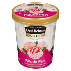 Desi-licious Desi Licious Kulfi, Faluda Fest 1 l, 0,75 $/100ml