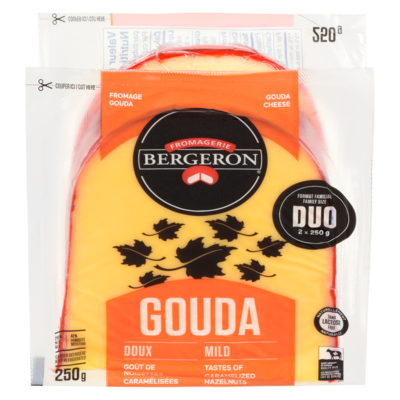 Bergeron Gouda, Mild 500 g, $3.10/100g