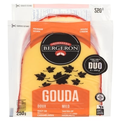 Bergeron Gouda, Mild 500 g, $3.20/100g
