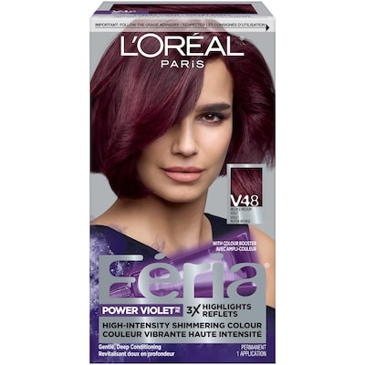 L'Oreal Paris Feria High Intensity Colour, Intense Medium Violet V48 1 ea, $15.99/1ea
