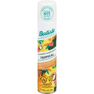 Batiste Shampoing sec Tropical 200 ml, 6,50 $/100ml