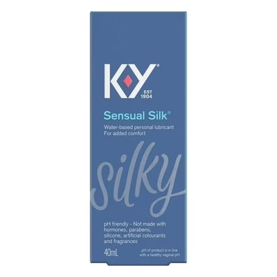 K-Y Sensual Silk Lubrifiant personnel à base d’eau 40 ml, 32,48 $/100ml