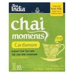 Tea India Chai Tea Latte Mix, Cardamom - 224 g | Zehrs