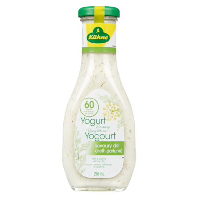 Kuhne Salad Dressing, Yogurt & Dill 250 ml, $2.20/100ml