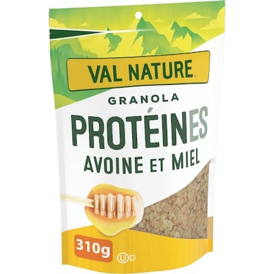 Nature Valley Granola Protéiné à l'Avoine et au Miel, Collation et Céréale Saine 310 g, 2,09 $/100g