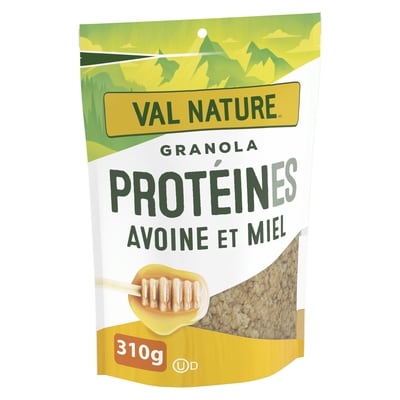 Nature Valley Granola Protéiné à l'Avoine et au Miel, Collation et Céréale Saine 310 g, 1,29 $/100g