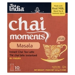 Tea India Chai Tea Latte Mix, Masala - 224 g | Zehrs