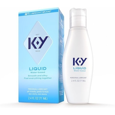K-Y Liquid, pH Friendly Water-Based Lubricant, Paraben-Free Lube 71 g, $19.70/100g