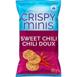 Quaker Galettes de riz brun Crispy Minis Chili Doux 100 g, 4,49 $/100g