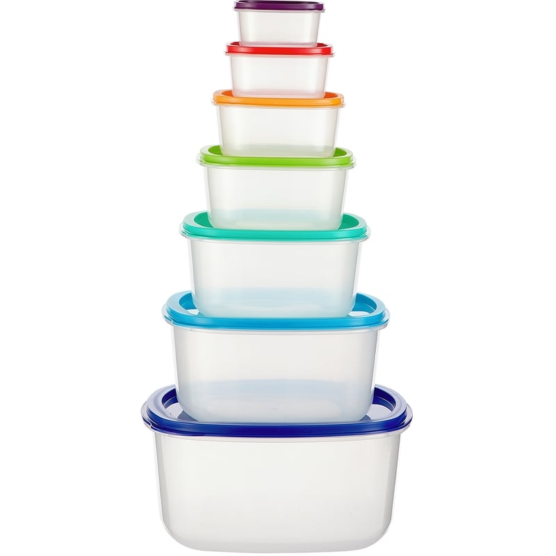 14-Piece Square Food Storage Set