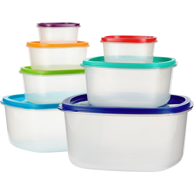 14-Piece Square Food Storage Set