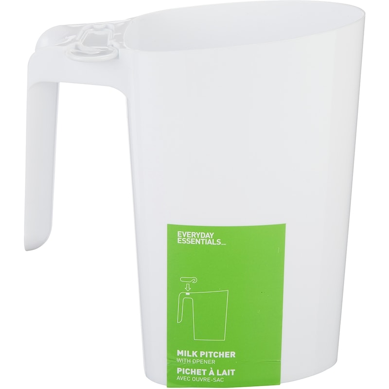 Milk Pitcher With Bag Opener