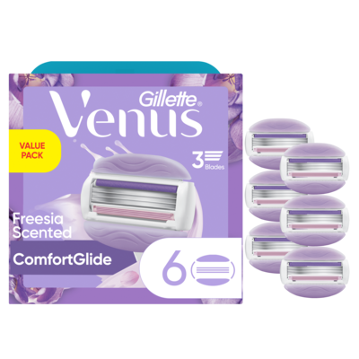 Gillette Venus Comfortglide Freesia  Women'S Bladesx6 6x6.0 ea, $5.33/1ea