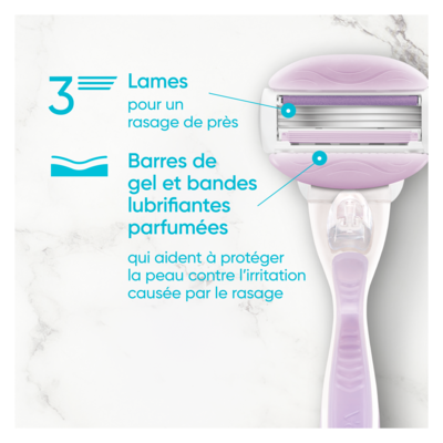 Gillette Cartouches Breeze 6x6.0 ea, 6,00 $/1ch