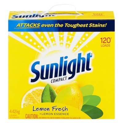 Sunlight Powder, Lemon Fresh 4.42 kg, $0.47/100g