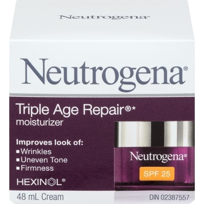 Neutrogena Triple Age Repair Moisturizer with SPF 25 48 ml, $89.56/100ml