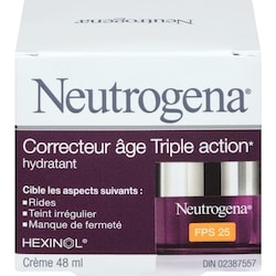 Neutrogena Hydratant Correcteur âge Triple action FPS 25 48 ml, 89,56 $/100ml